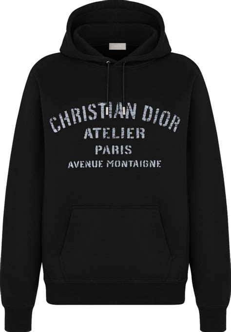 dior hoodie.|christian Dior hoodie black.